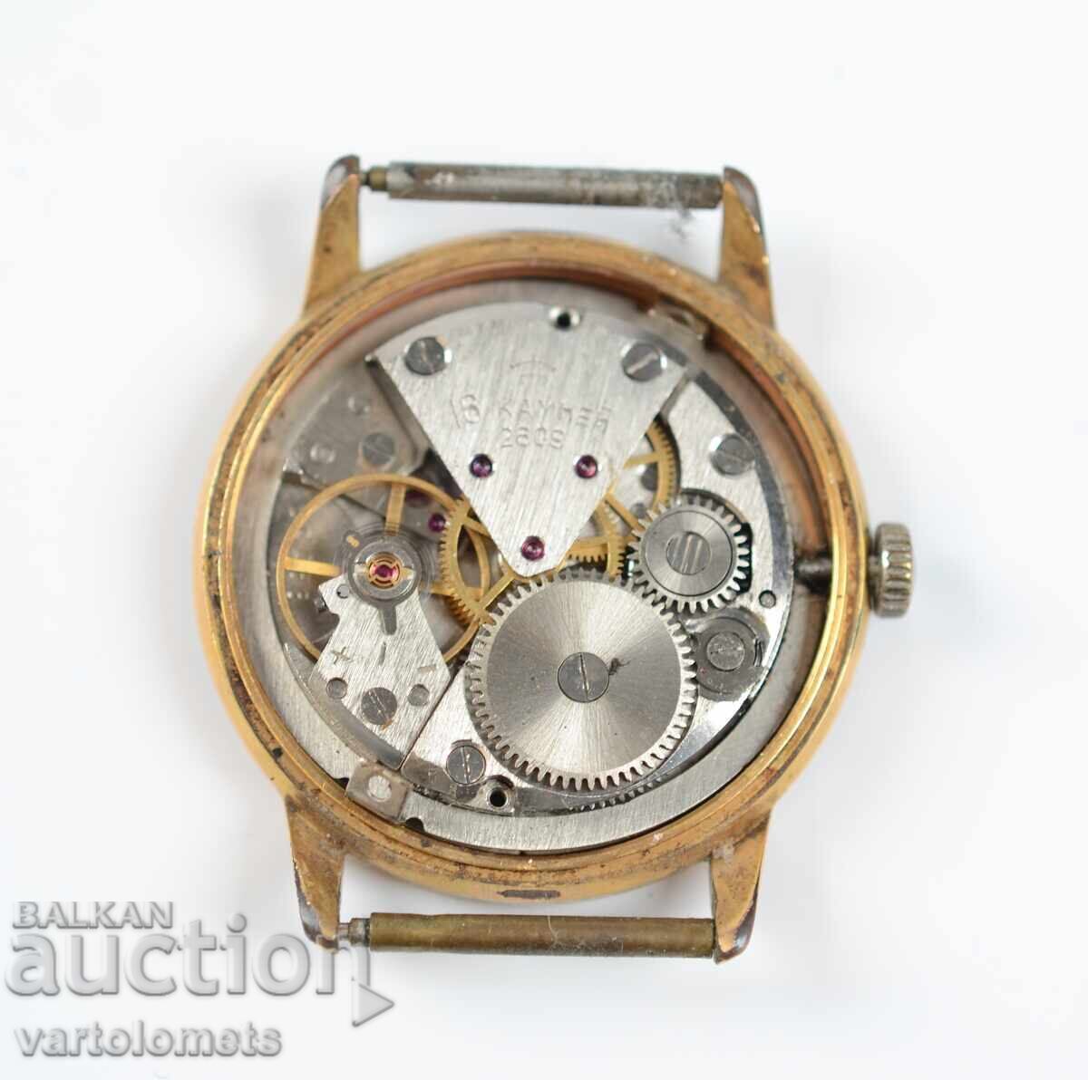 Мъжки часовник РАКЕТА СССР с позлата 12.5 Мк -  не работи с цена € 19.94 | 39.00 лв.