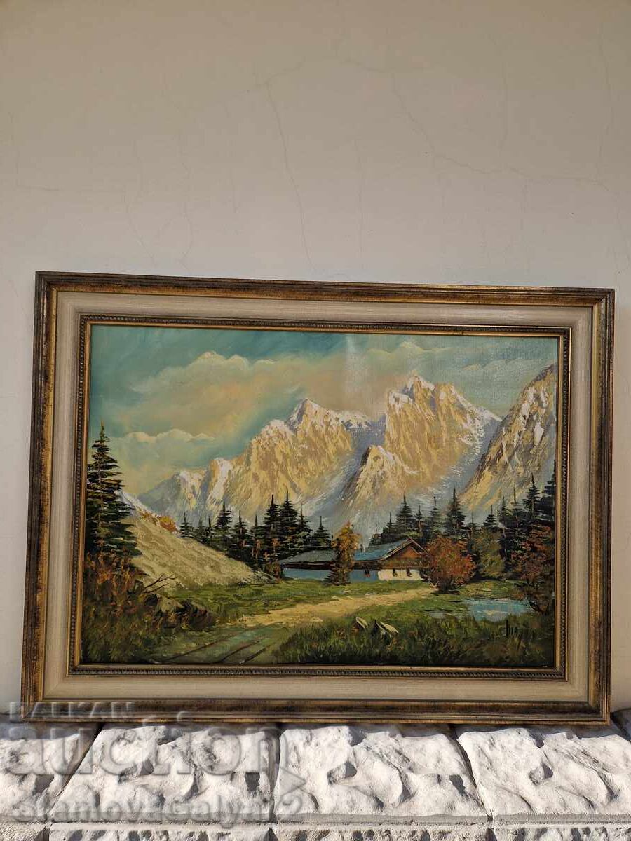 Beautiful original oil painting on canvas with price € 141.63 | 277.00 BGN