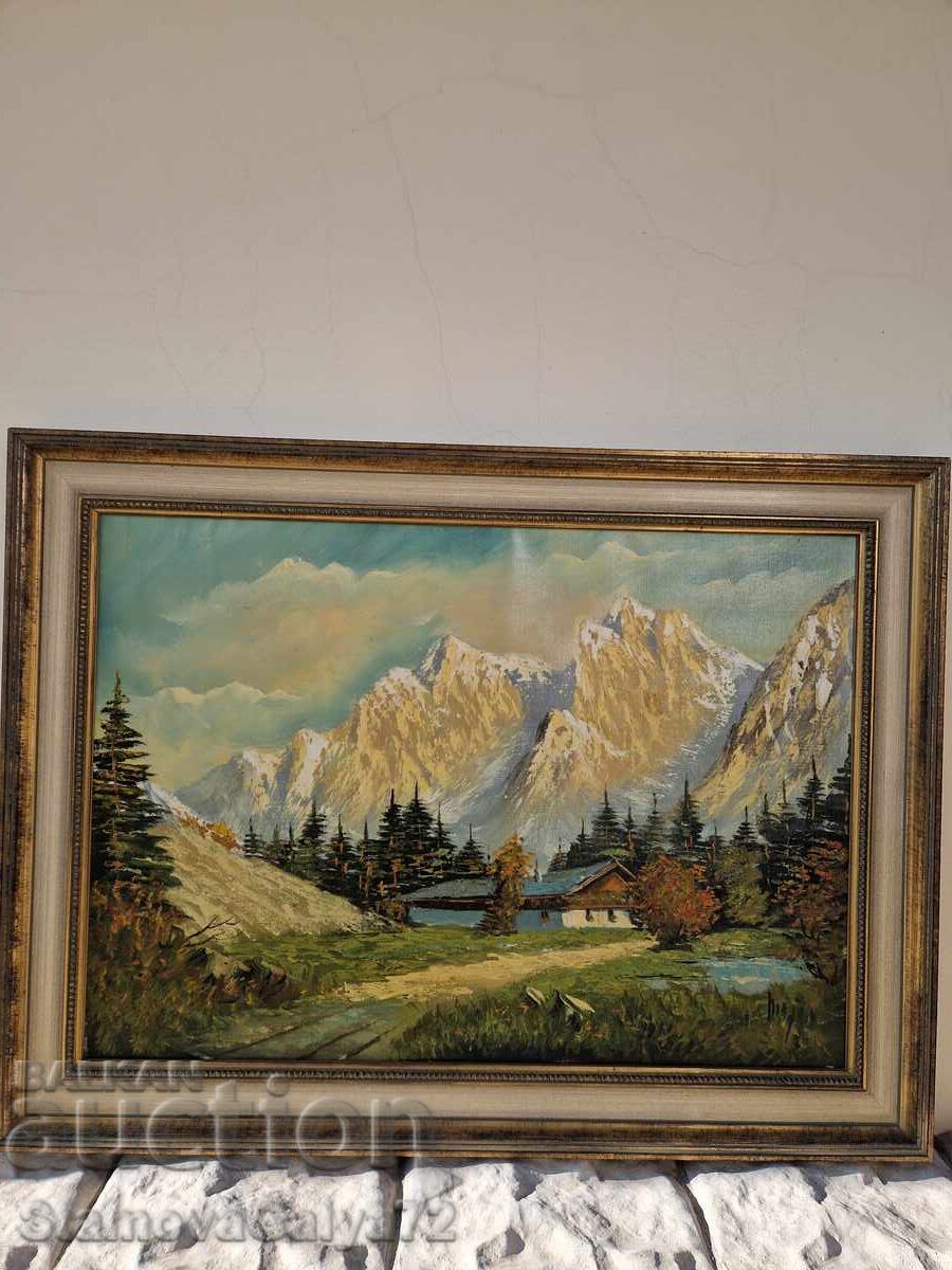 Auction  Beautiful original oil painting on canvas