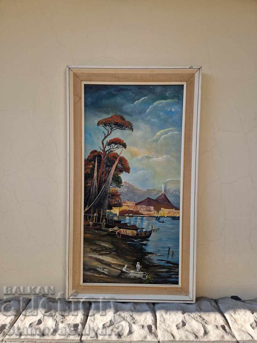 Εξαιρετικός πίνακας ζωγραφικής, αυθεντικό έργο τέχνης με λάδι σε καμβά με τιμή € 136.00 | 265.99 BGN