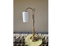 Страхотна антикварна немска настолна лампа