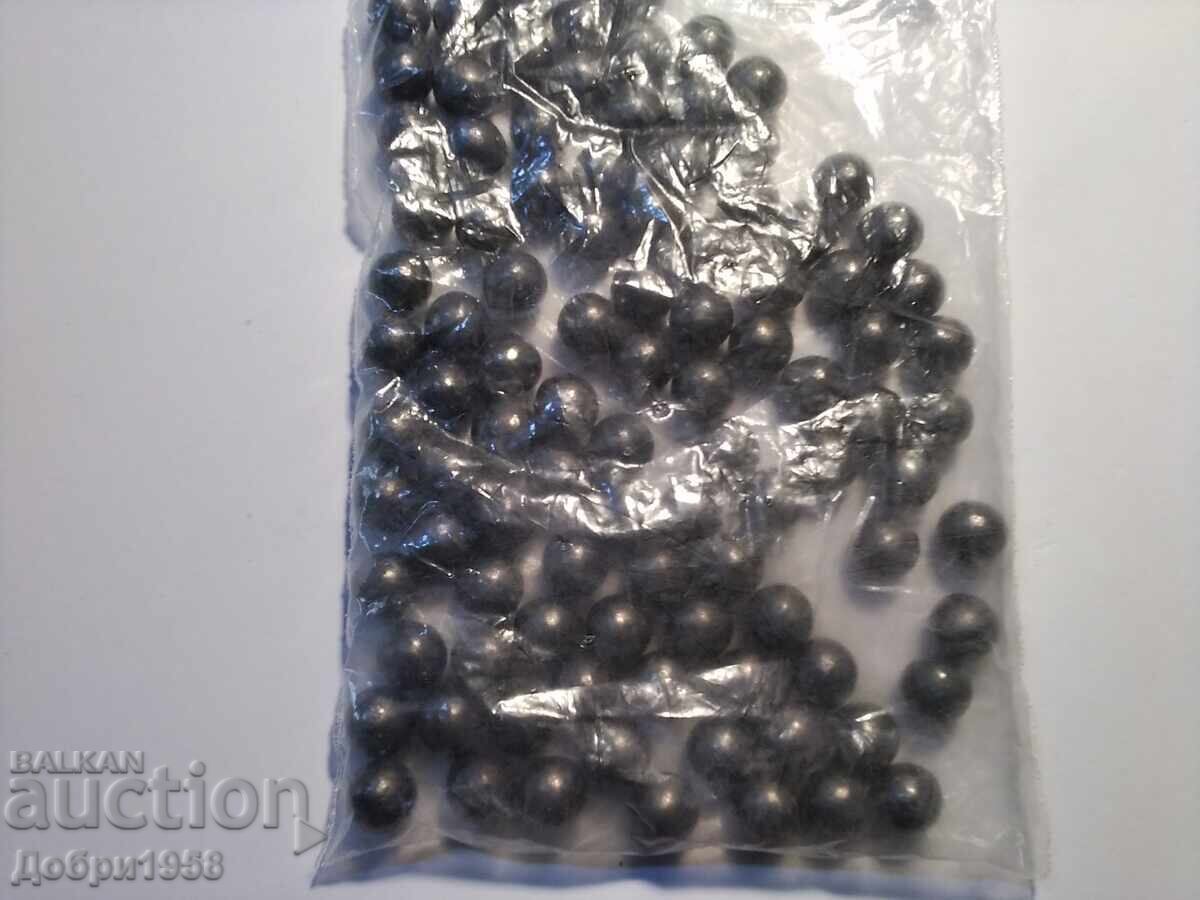 ΜΟΛΥΒΔΙΝΕΣ ΣΦΑΙΡΕΣ - διαμέτρημα .36 (ΠΙΣΤΟΛΙ ΡΕΒΟΛΒΕΡ)