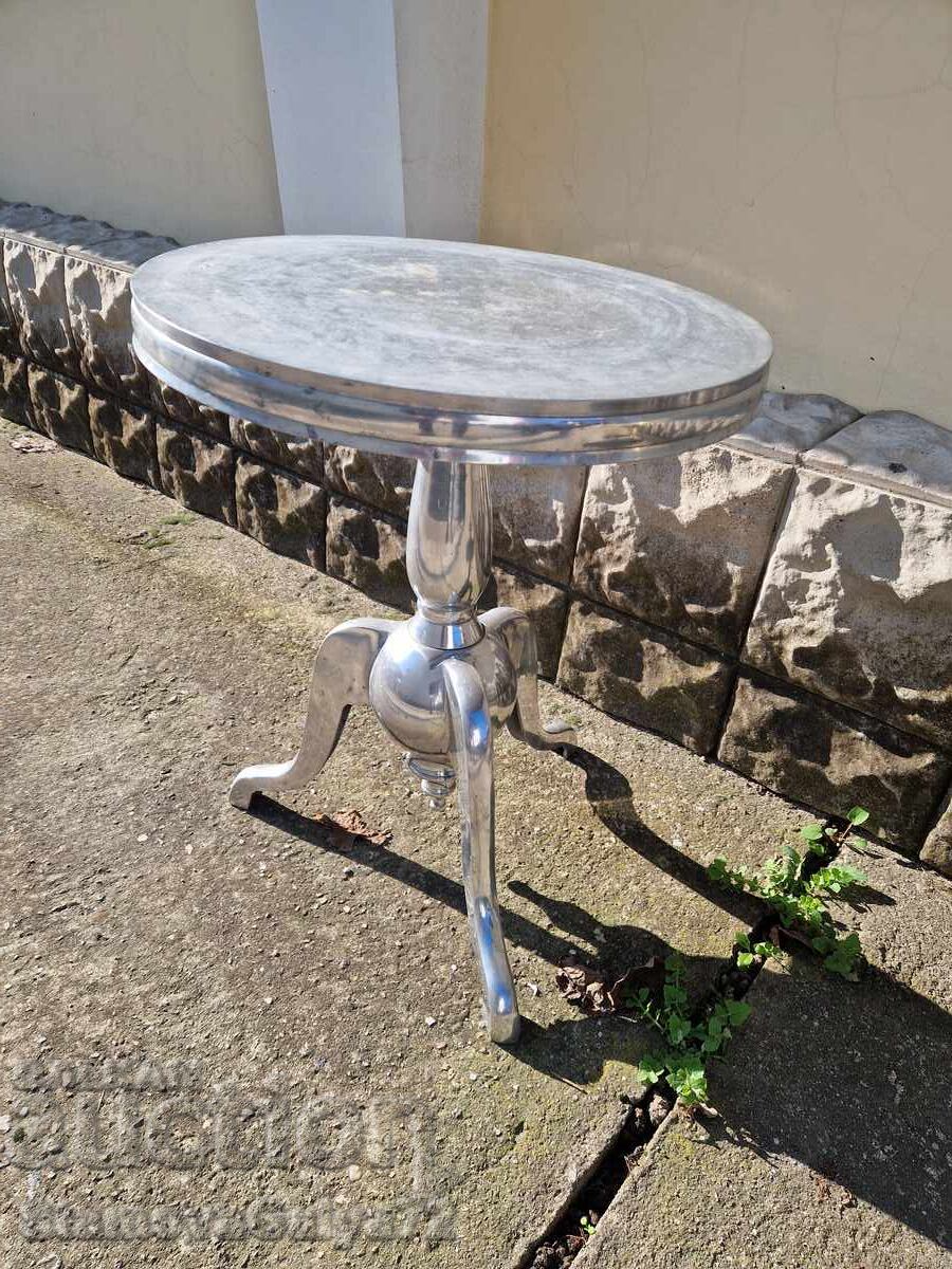 Măsuță auxiliară de grădină din aluminiu, minunată - 5 Măsuță auxiliară de grădină din aluminiu, minunată - 5