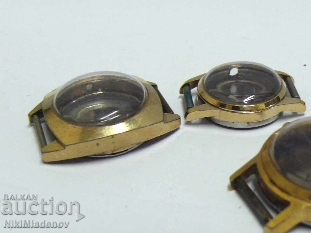 Λοτ TIMEX επιχρυσωμένα πλαίσια για ρολόγια χειρός - 5