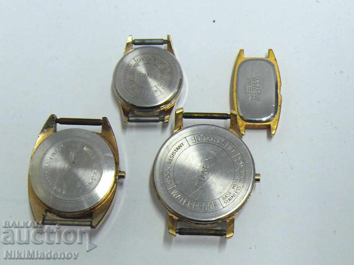 Λοτ TIMEX επιχρυσωμένα πλαίσια για ρολόγια χειρός - 6