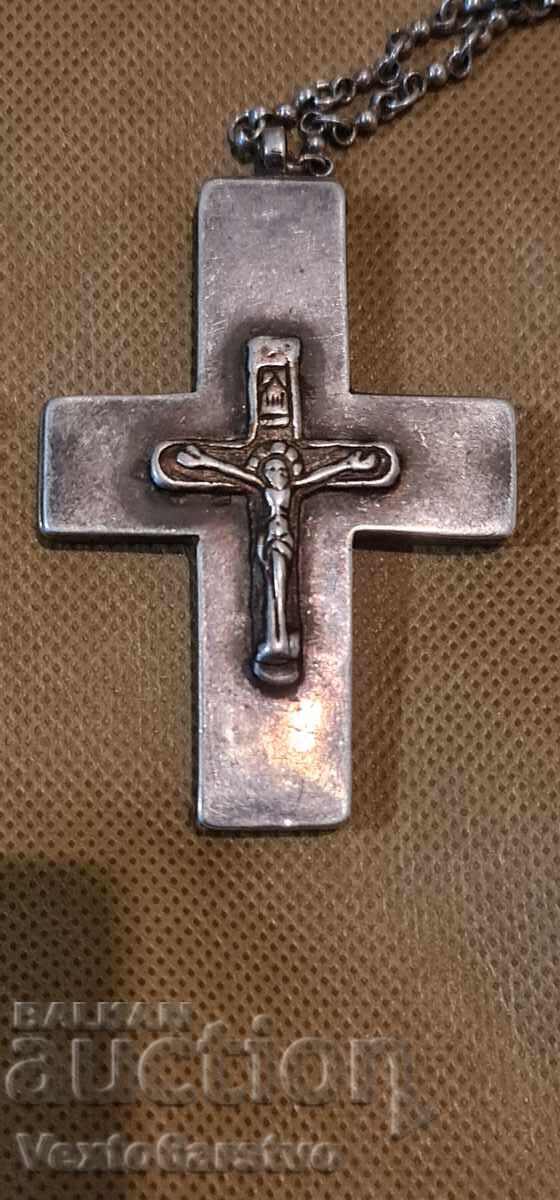 ΣΤΑΥΡΟΣ-ΑΡΓΥΡΟΣ ΑΝΑΓΕΝΝΗΤΙΚΟΣ ΣΤΑΥΡΟΣ-19ος αι με τιμή € 62.38 | 122.00 BGN