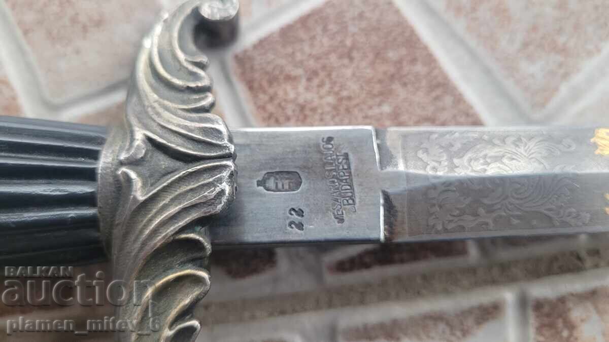 Cuțit, pumnal, stilet, baionetă, baionetă ungară - 6