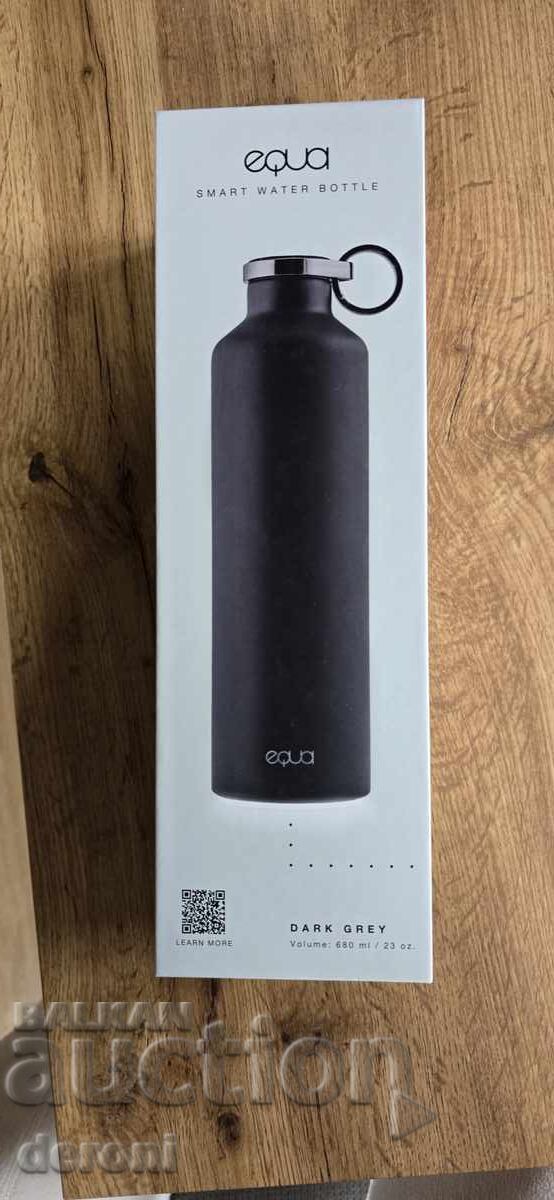 Sticlă inteligentă pentru apă – Gri închis, 680 ml nova Sticlă inteligentă pentru apă – Gri închis, 680 ml nova