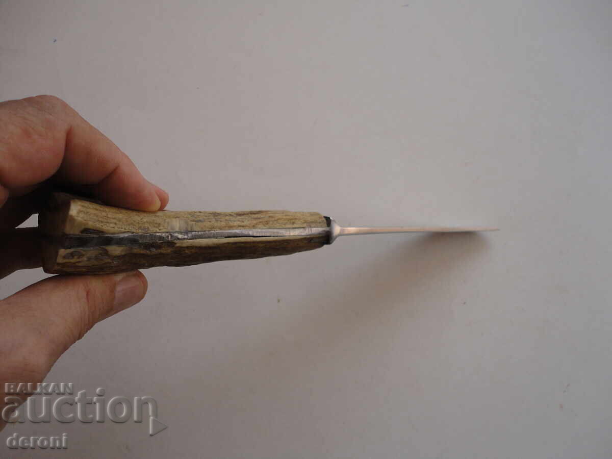 Доставка на Шведски ловен нож дръжка рог Доставка на Шведски ловен нож дръжка рог