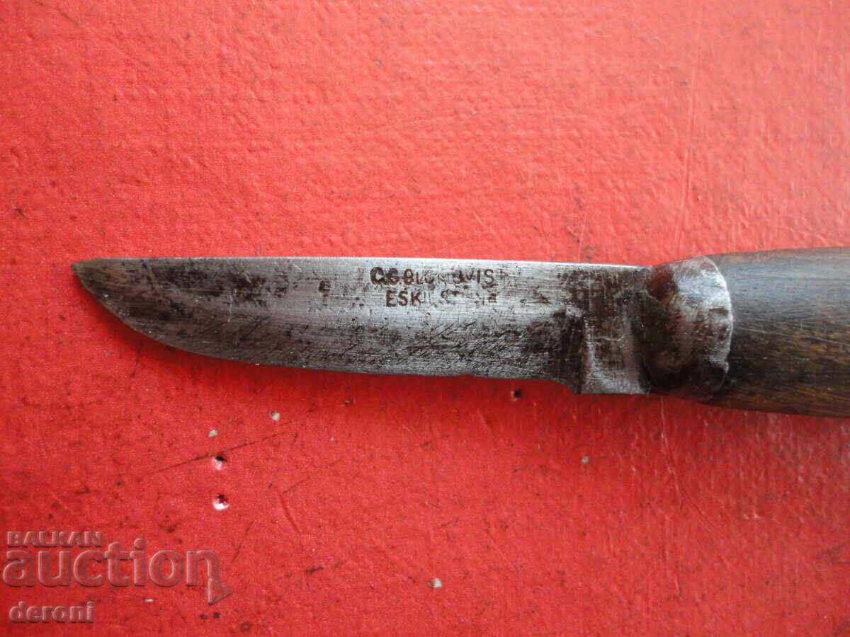 Licitație Cuțit suedez vechi Eskilstuna fincă Licitație Cuțit suedez vechi Eskilstuna fincă