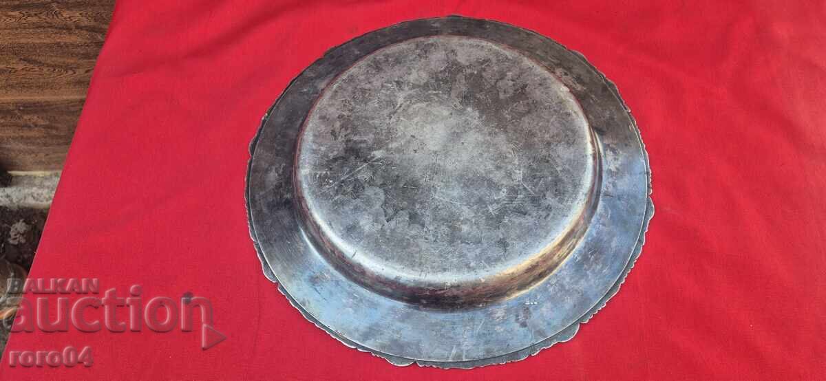 HUGE OLD SILVER PLATE - ALP. SILBER - 1,200 kg - 5