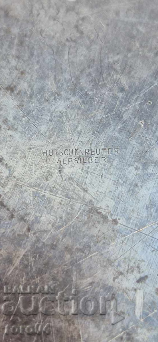 HUGE OLD SILVER PLATE - ALP. SILBER - 1,200 kg - 6