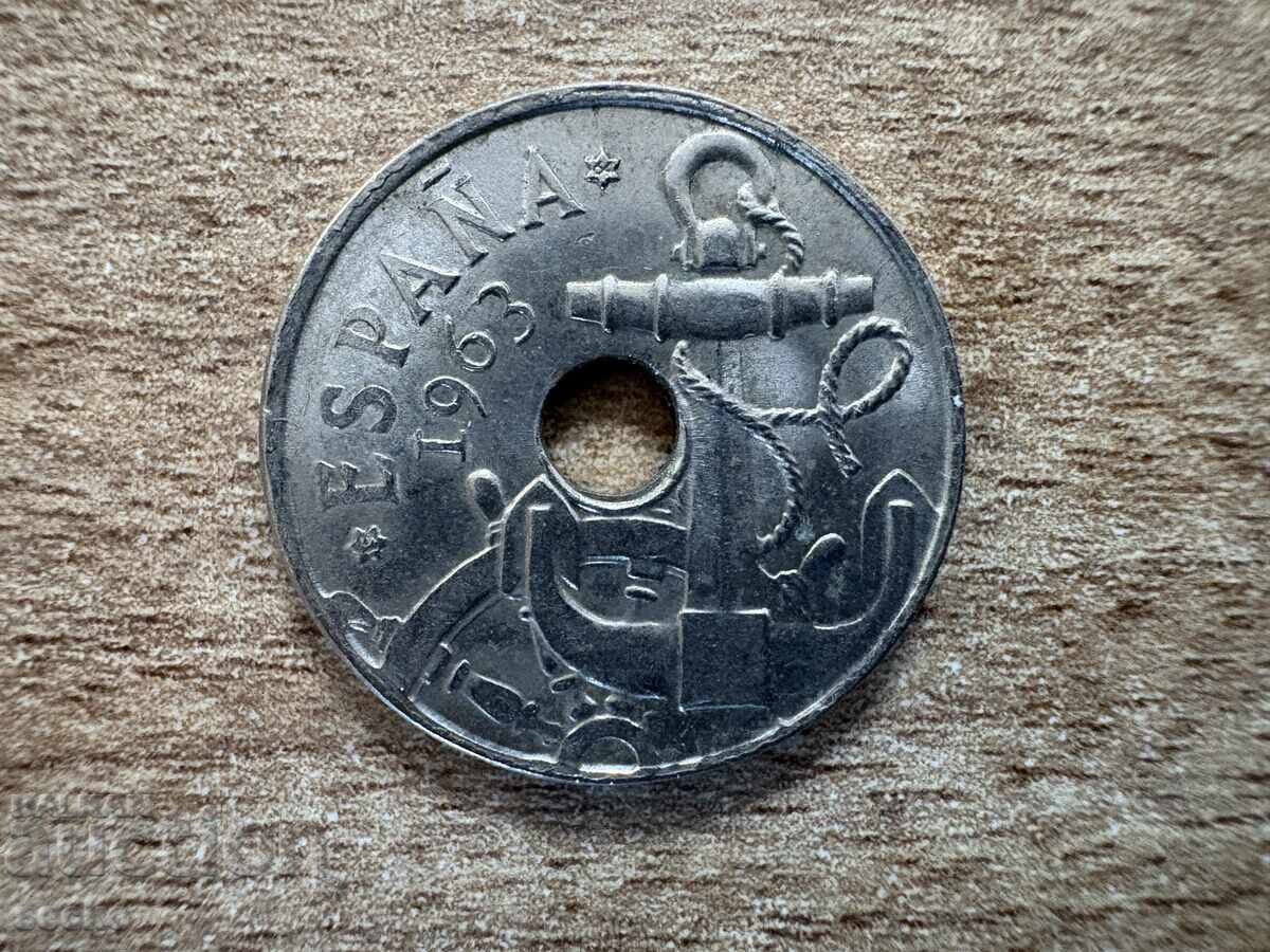 Spain - 50 Centimos (1963) (64) with price € 0.28 | 0.55 BGN