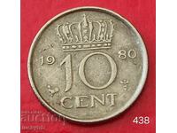 10 Cent 1980 - Netherlands