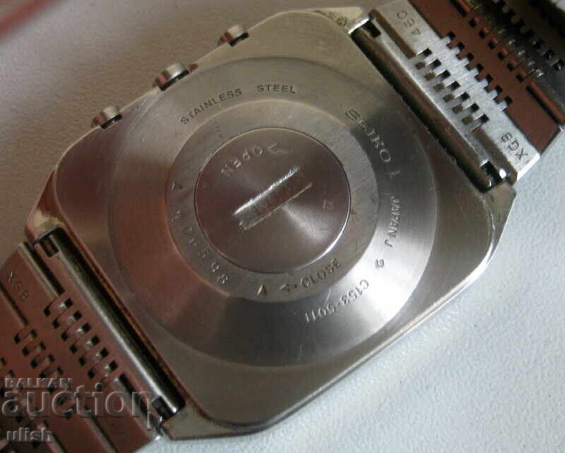 Seiko C153 - 5011 LCD Сейко калкулатор 1977 пълен комплект - 7
