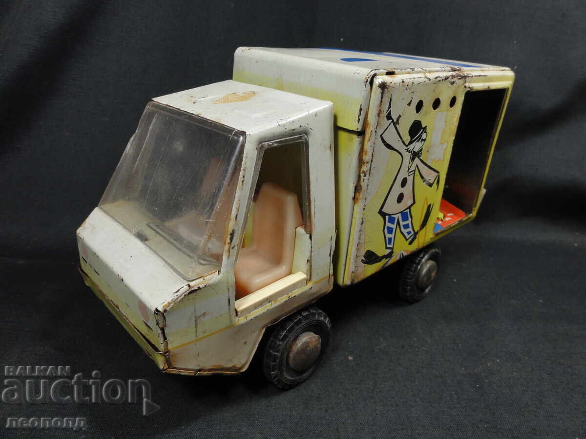 BZC VECHI RETRO SOC URSS TĂBLĂ DE JUcăriE CIRCUL TRUCK cu preț € 1.28 | 2.50 BGN BZC VECHI RETRO SOC URSS TĂBLĂ DE JUcăriE CIRCUL TRUCK cu preț € 1.28 | 2.50 BGN