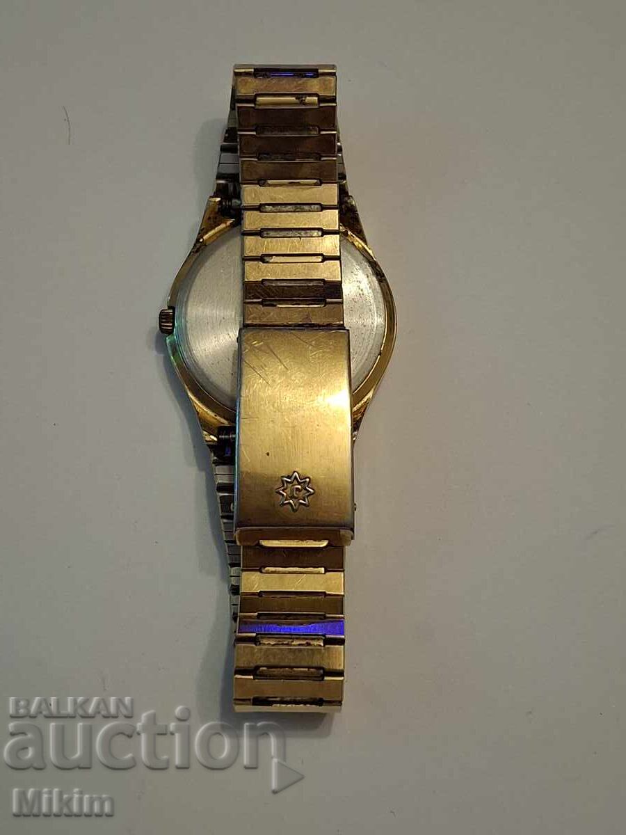 Παράδοση Επιχρυσωμένο ανδρικό ρολόι Junghans