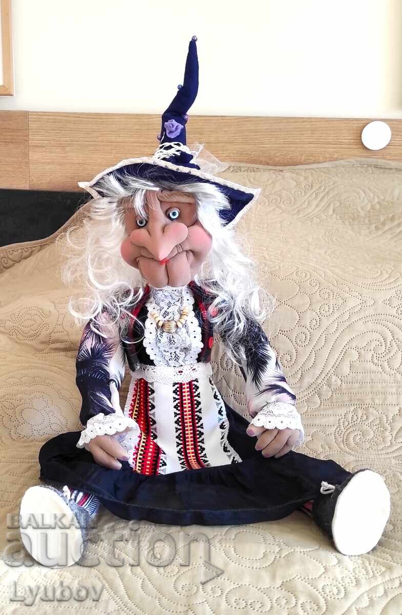 Păpușă Baba Yaga. Lucrată manual cu preț € 92.03 | 180.00 BGN