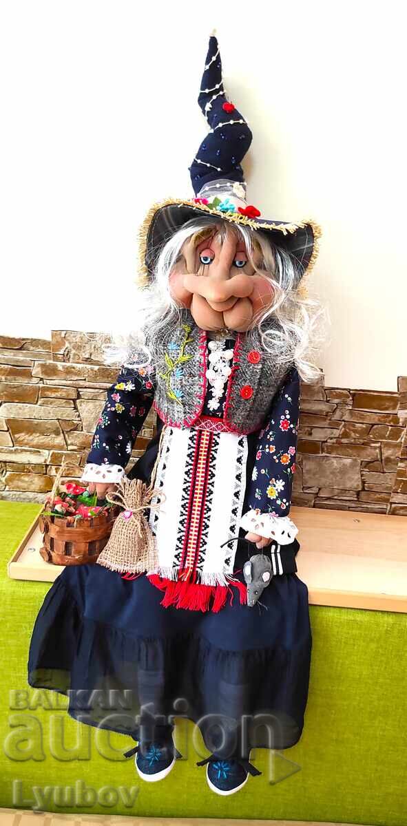 Livrarea Păpușă Baba Yaga. Lucrată manual