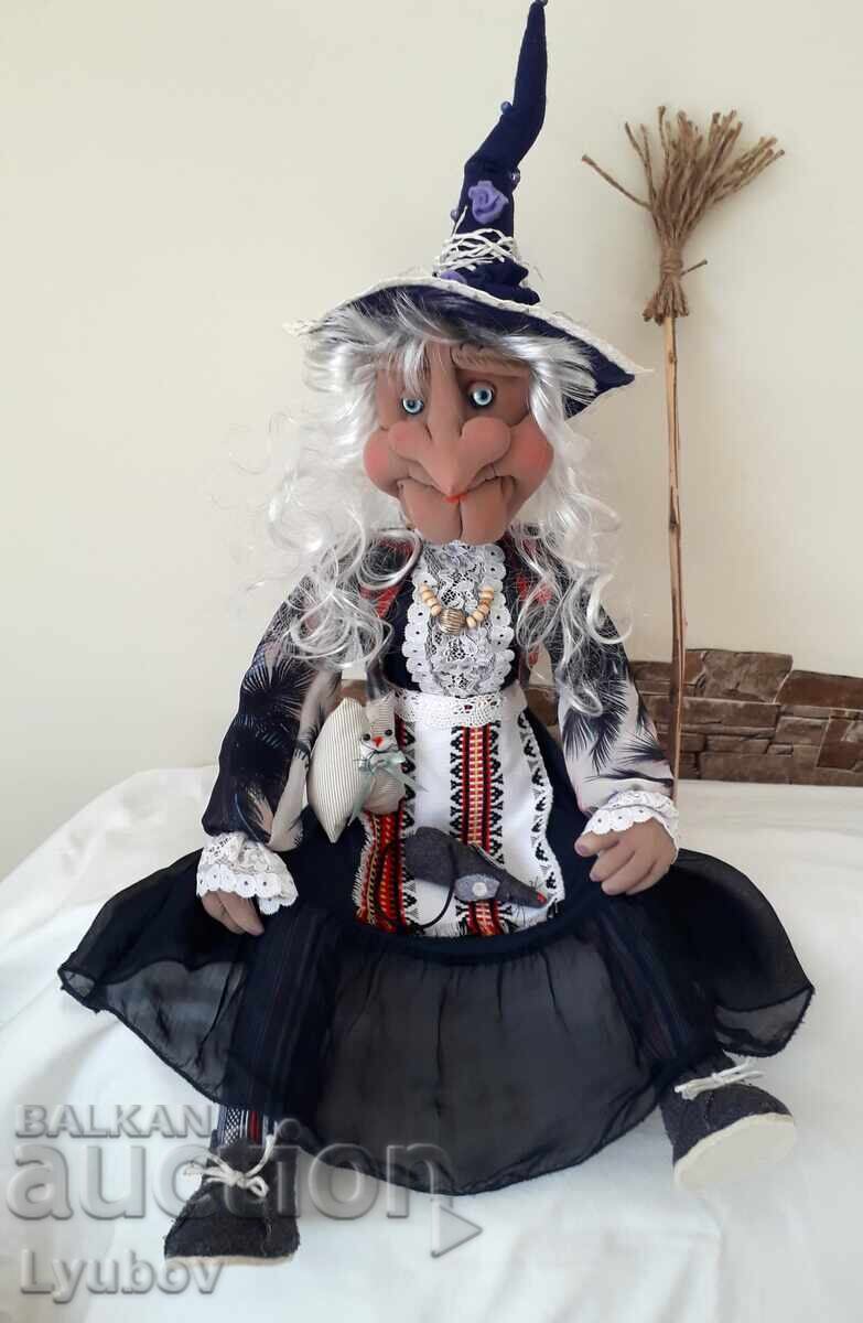 Păpușă Baba Yaga. Lucrată manual - 5