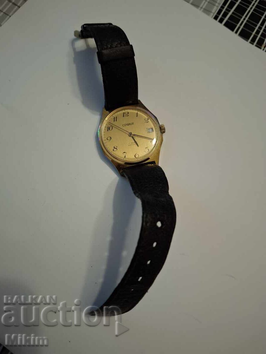 Παράδοση Επιχρυσωμένο ανδρικό ρολόι Centaur Παράδοση Επιχρυσωμένο ανδρικό ρολόι Centaur