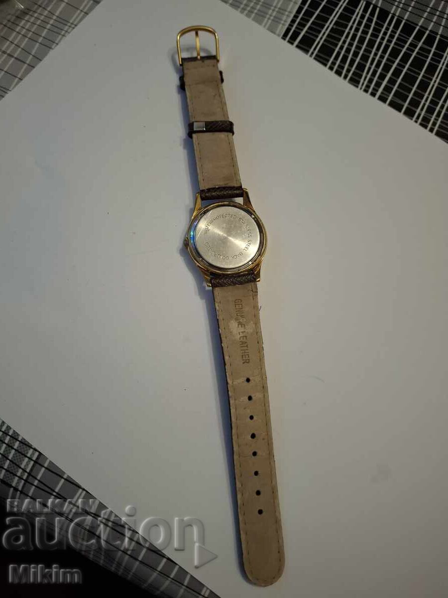 Παράδοση Επιχρυσωμένο ανδρικό ρολόι Fayt Παράδοση Επιχρυσωμένο ανδρικό ρολόι Fayt