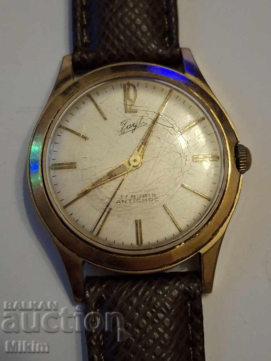 Επιχρυσωμένο ανδρικό ρολόι Fayt Επιχρυσωμένο ανδρικό ρολόι Fayt