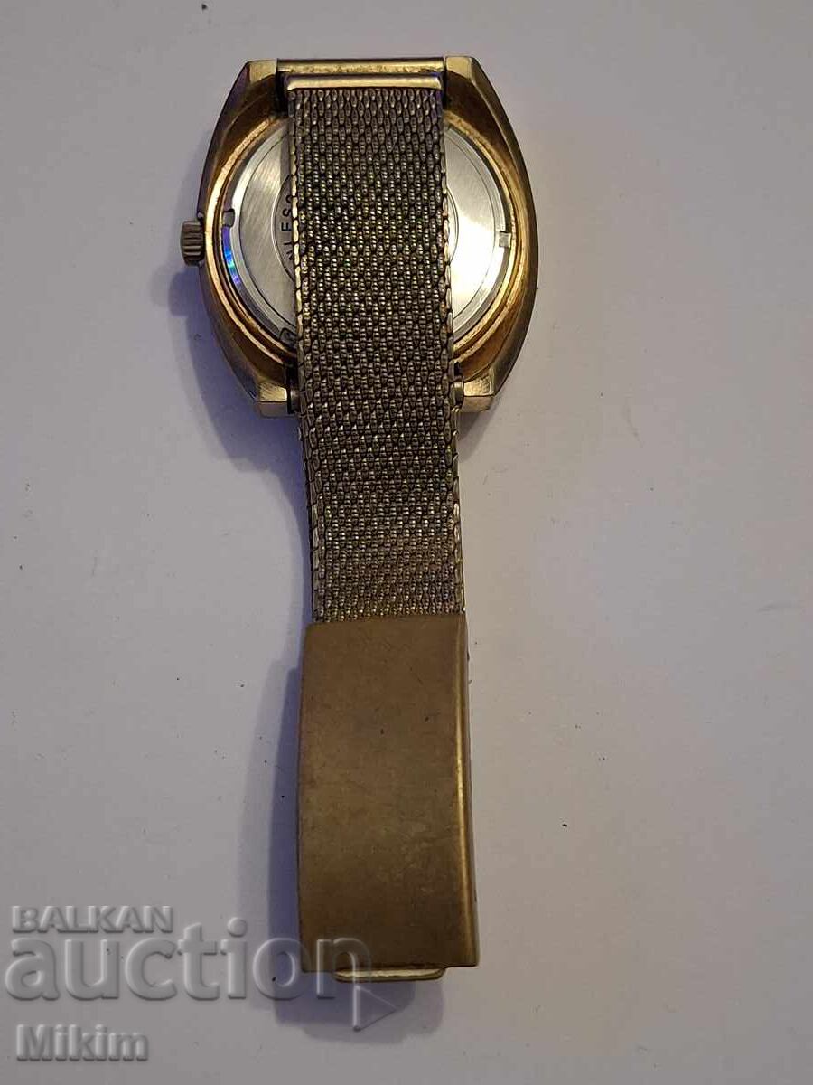 Παράδοση Επιχρυσωμένο ανδρικό ρολόι Mortima