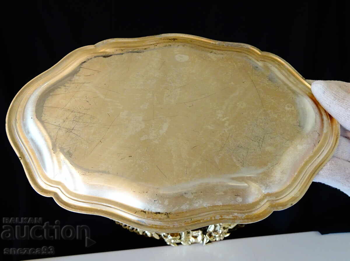 Δημοπρασία Ασημένιο δίσκος, πλατώ Art Deco Δημοπρασία Ασημένιο δίσκος, πλατώ Art Deco