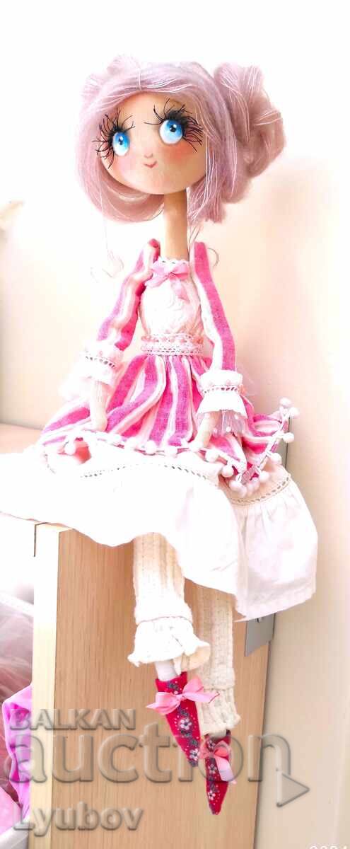 Auction  Sofia Doll. Handmade