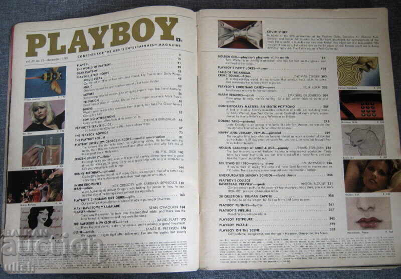 Playboy бр. 27 - 12 декември 1980 с цена € 5.11 | 9.99 лв.