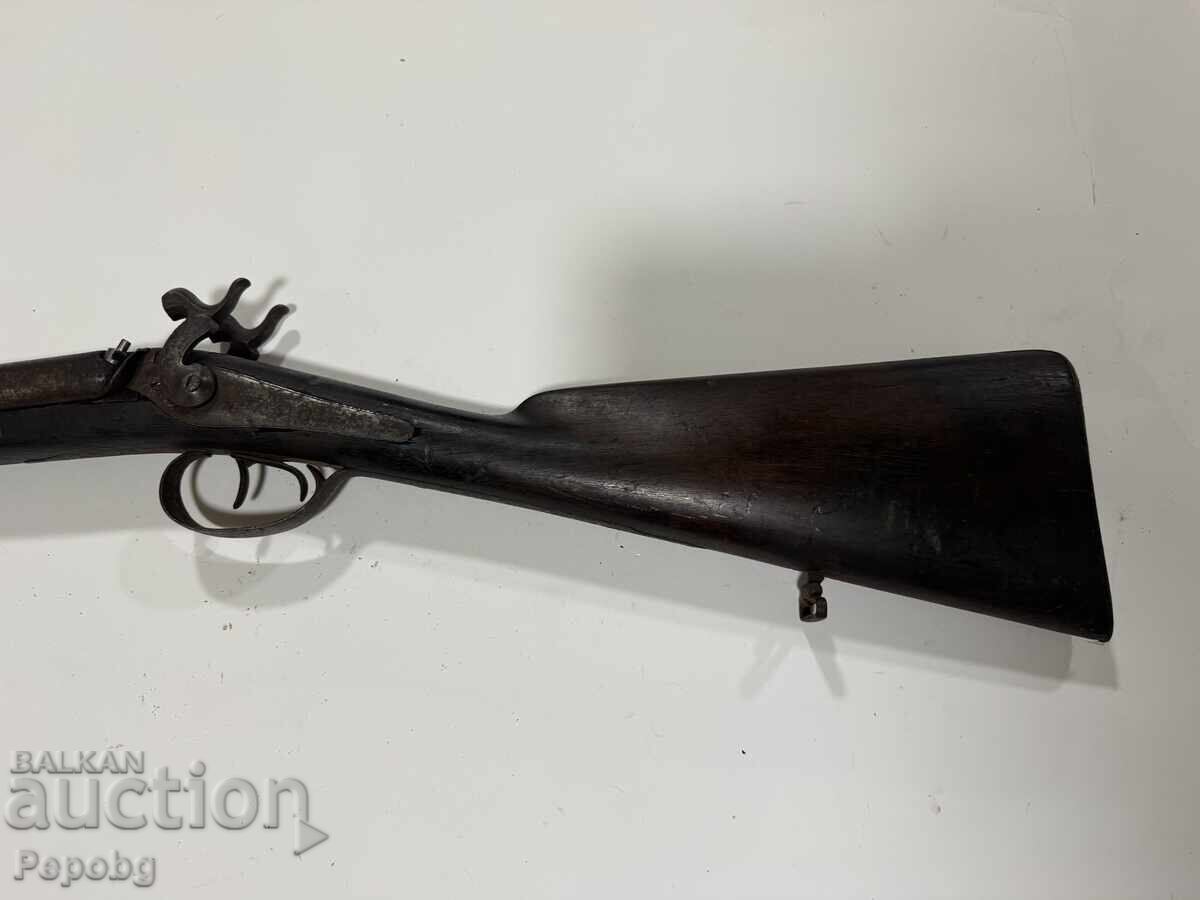 Delivery of Old double-barreled capsule rifle Delivery of Old double-barreled capsule rifle
