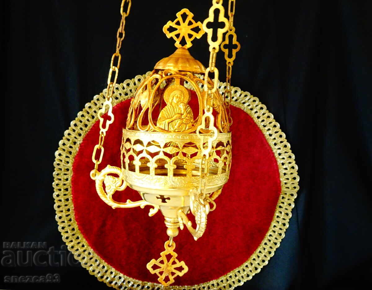 Висяща кадилница,кадило,кандило,Богородица. Висяща кадилница,кадило,кандило,Богородица.