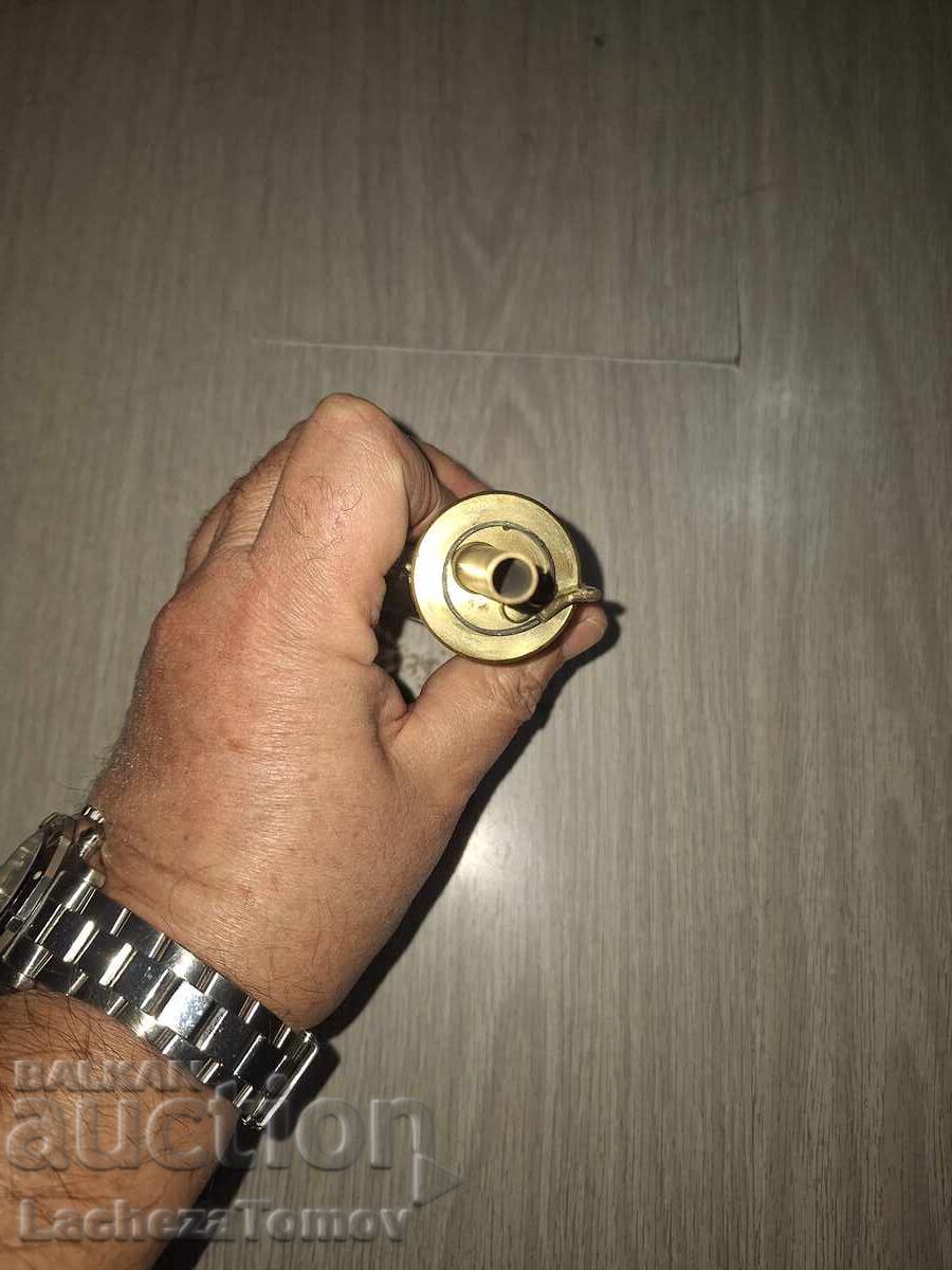 Δημοπρασία Μπαρουτοθήκη παλιά Γαλλίας, φιγούρα, άριστη κατάσταση