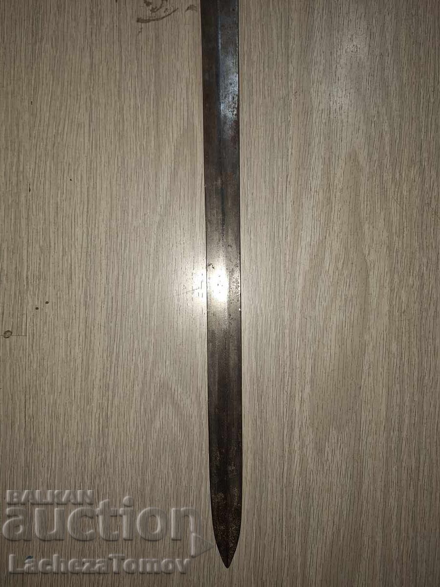 Тесак кадетски Франция острие  кания бронзова дръжка отлич. - 6