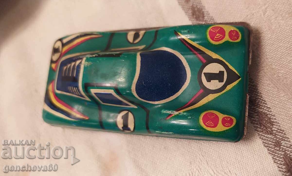 Mașinuță metalică rusească retro de curse - 5