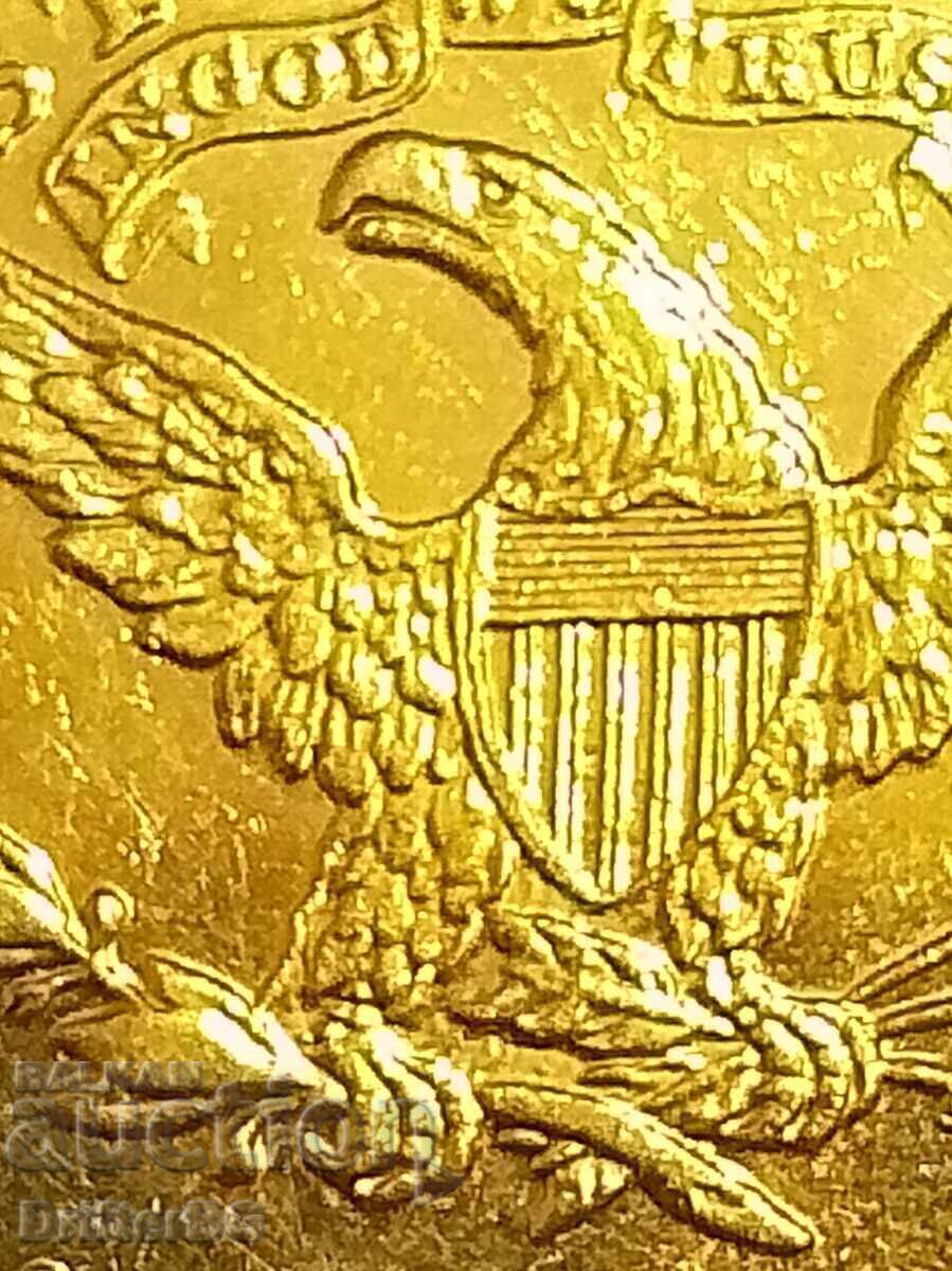 Χρυσό νόμισμα 10 $ ΗΠΑ 1907 - 6