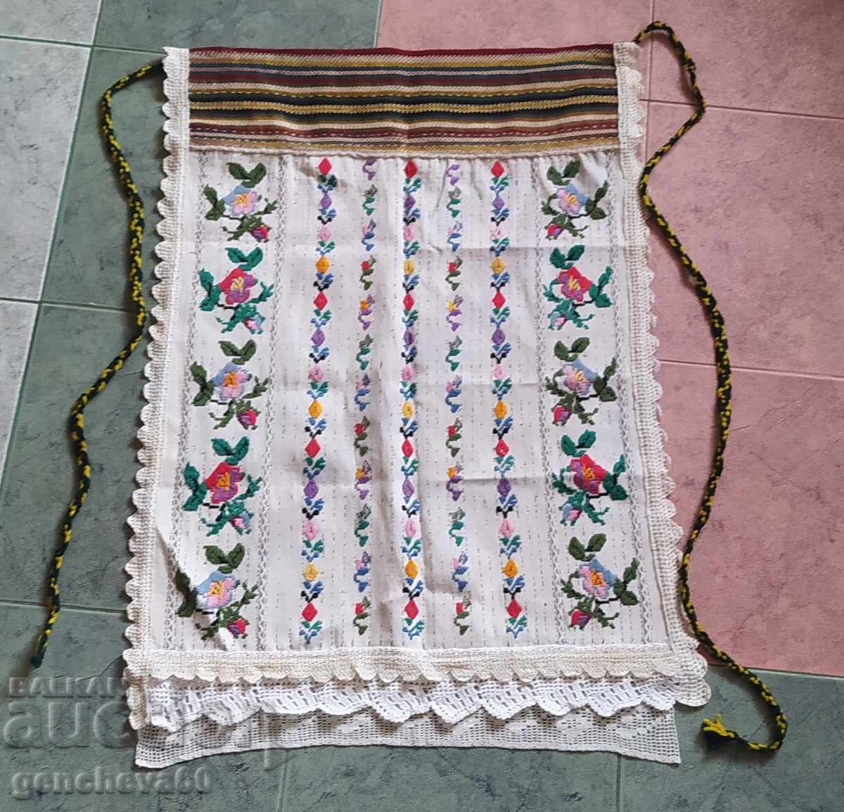 Delivery of Antique Festive Macedonian Apron