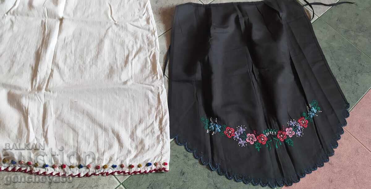 Delivery of Authentic cotton apron, shirt, and headscarf
