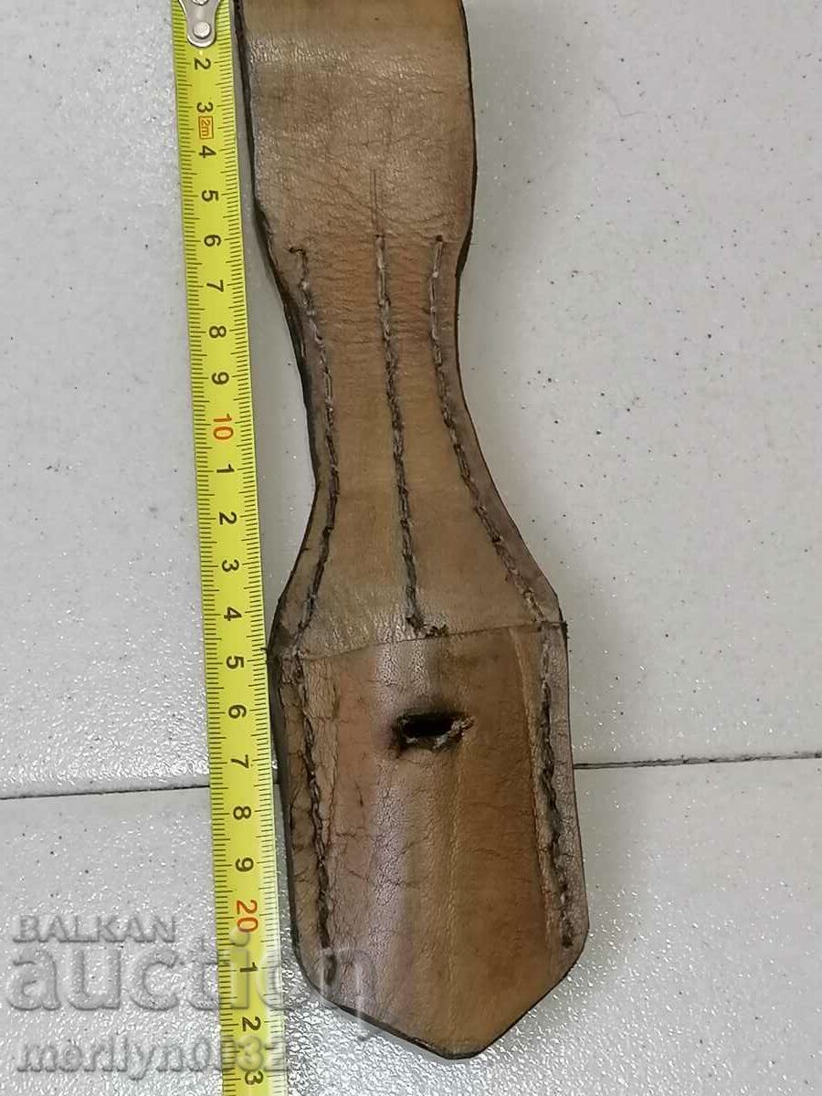 WW1 WW2 Δερμάτινο μαχαίρι ξιφολόγχης μπαγιονέ θήκη με τιμή € 24.80 | 48.50 BGN