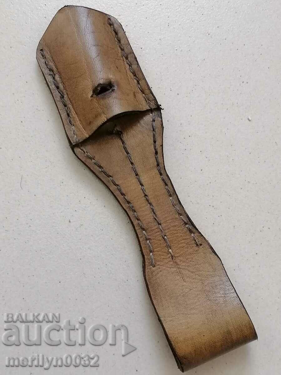 WW1 WW2 Δερμάτινο μαχαίρι ξιφολόγχης μπαγιονέ θήκη - 5