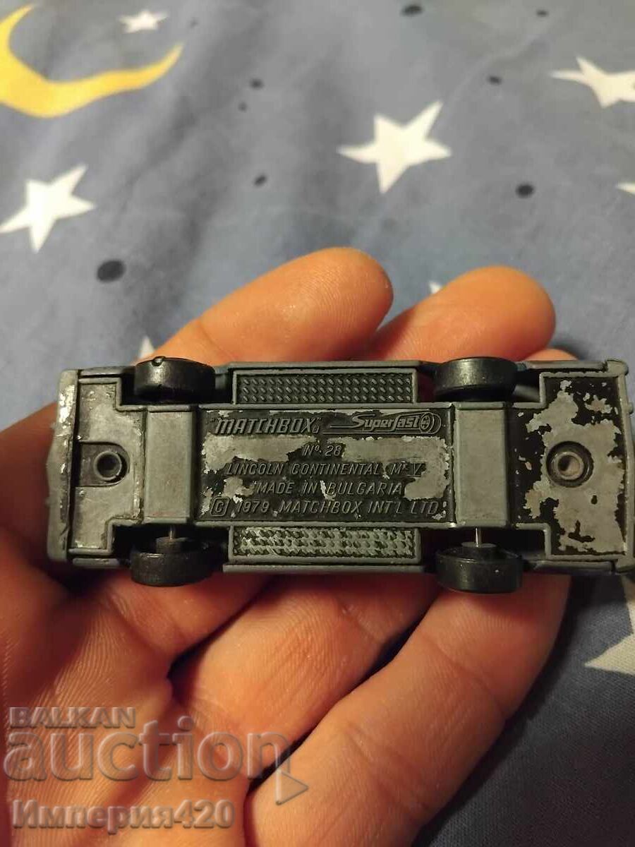 Δημοπρασία Lincoln Continental Matchbox Δημοπρασία Lincoln Continental Matchbox