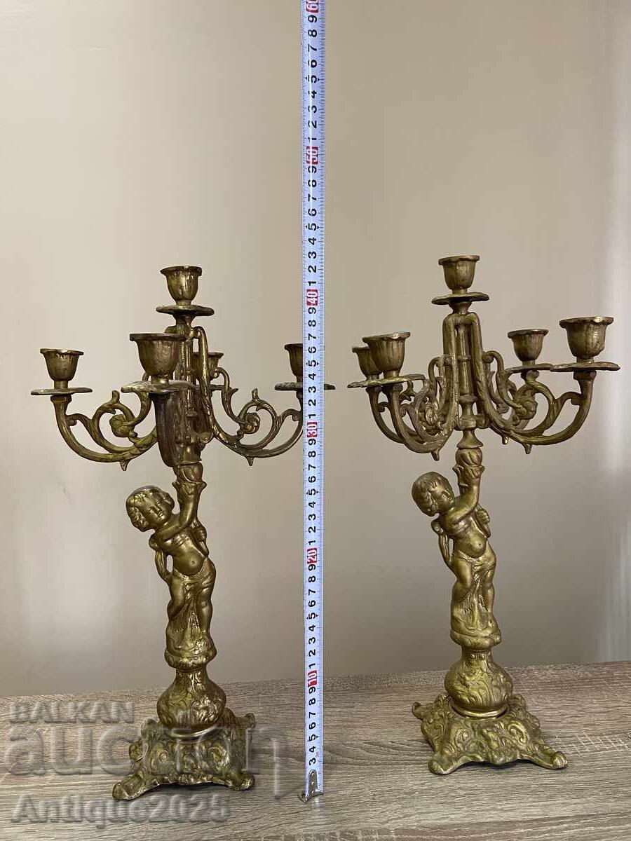 Αντίκες κηροπήγια με τιμή € 306.78 | 600.01 BGN