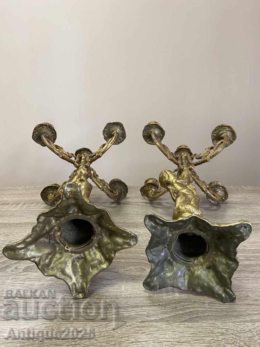 Παράδοση Αντίκες κηροπήγια