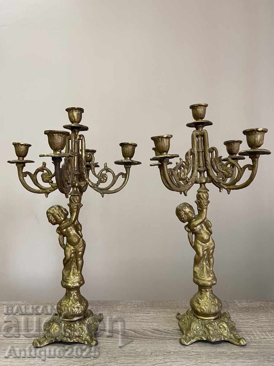 Αντίκες κηροπήγια