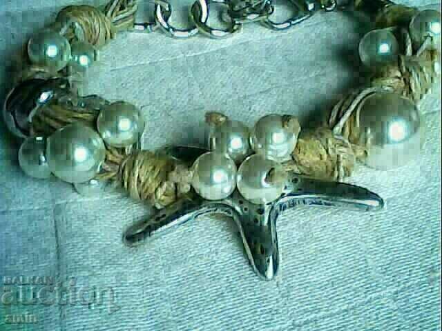 много разкошна гривна от естествени перли 100% истински - 7