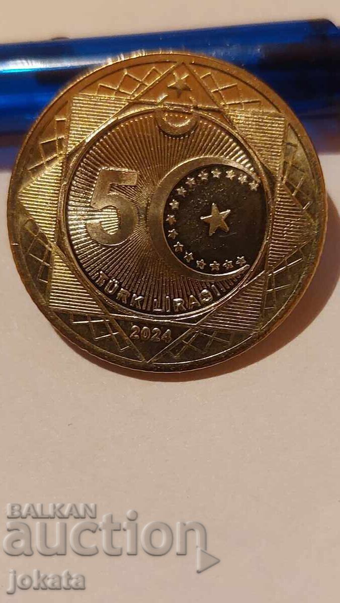 5 lira commemorative coins