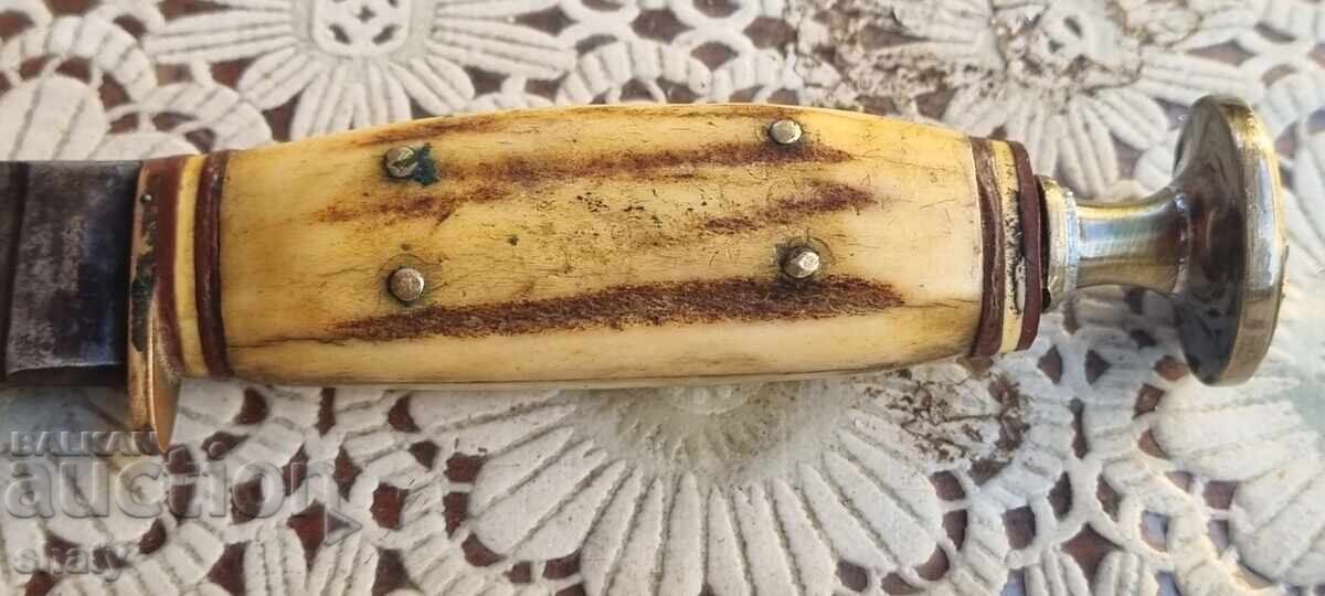 Old French Hunting Knife - 5