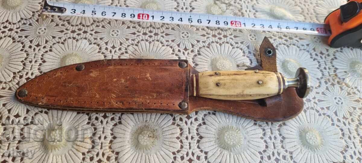 Old French Hunting Knife - 6