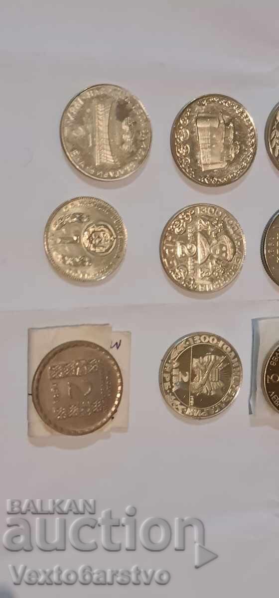 Монета-Монети-2 лв.-ЛОТ-12 бр. ЮБИЛЕЙНИ-1976-1988г.г. - 7